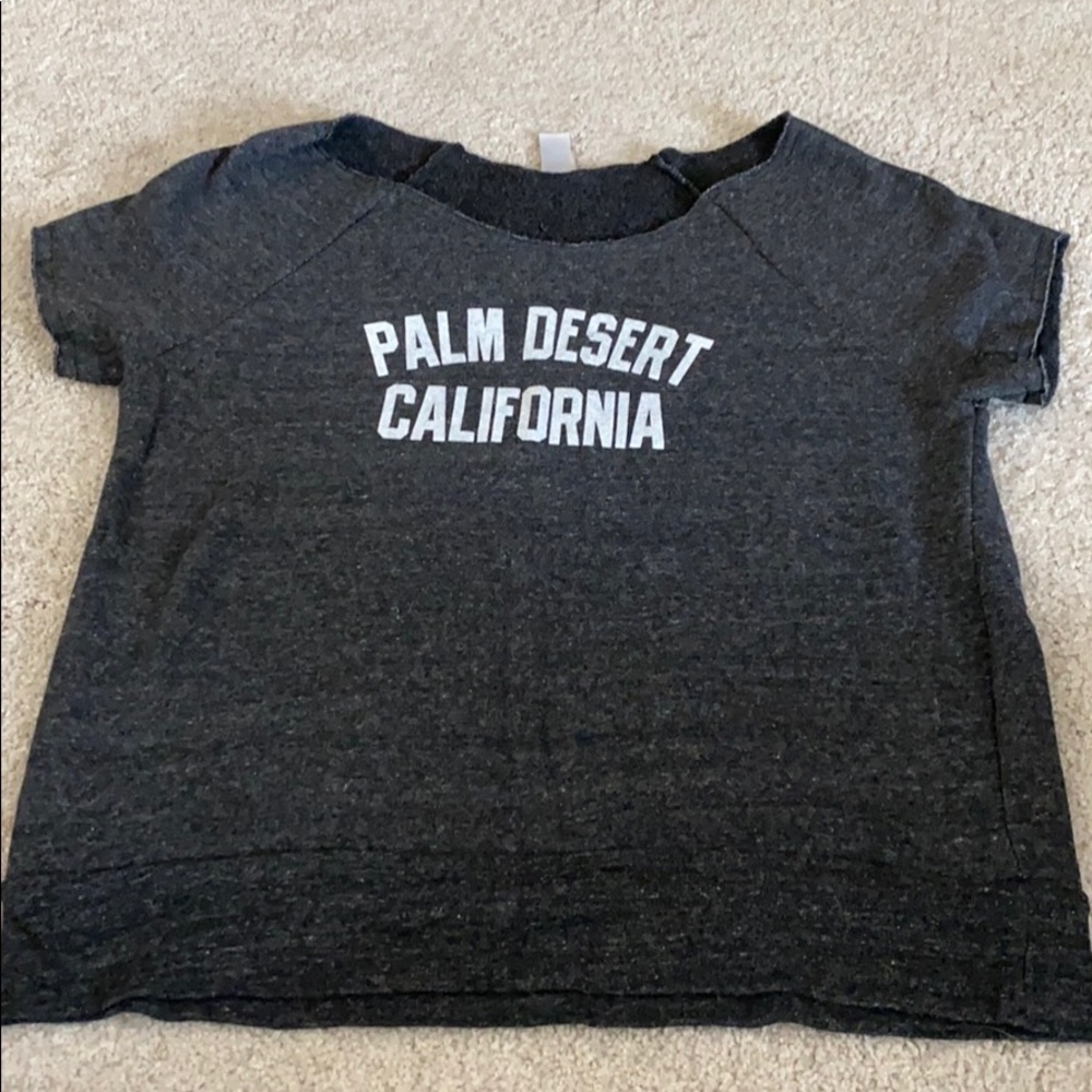Palm Desert Sweatshirt Cropped